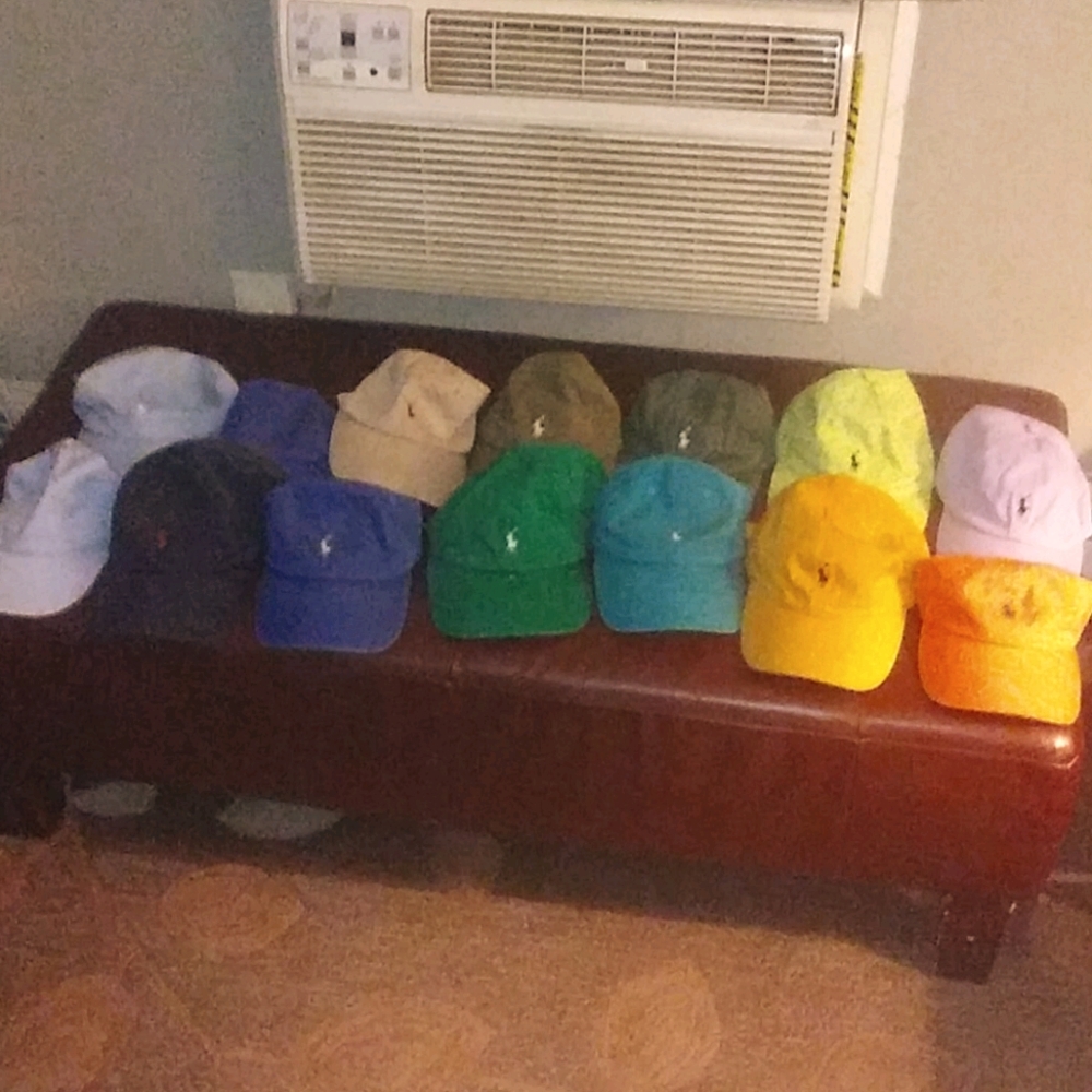 Multiple color bundle of Polo Hats
